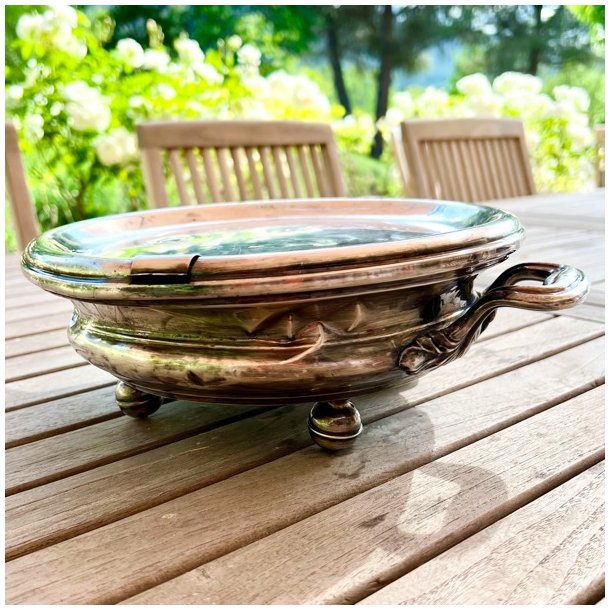 Fransk vintage tallerkenvarmer 