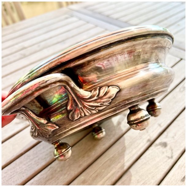 Fransk vintage tallerkenvarmer 