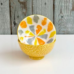 Lille tapasskl - gul