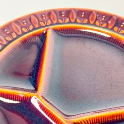 Fonduetallerkener (5 stk) - brun