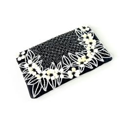 Clutch taske - perleborderet