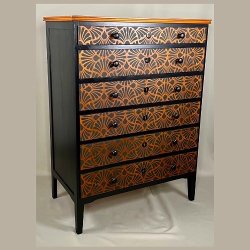 Kommode - teak with a twist - SOLGT