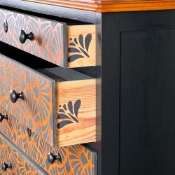 Kommode - teak with a twist - SOLGT