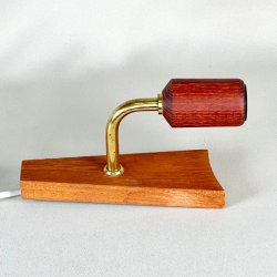 Retro vglampe - teak