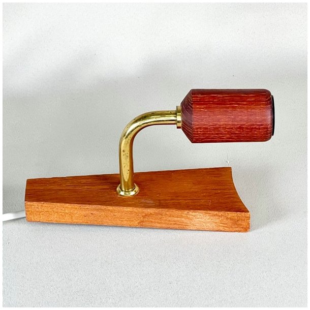 Retro vglampe - teak