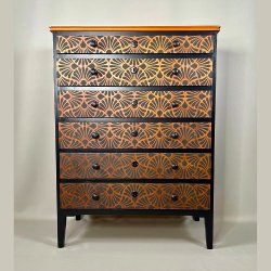 Kommode - teak with a twist - SOLGT