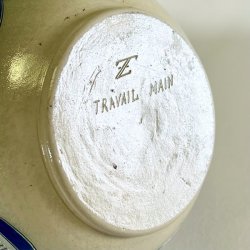 Tekande - hndlavet, saltglaseret 