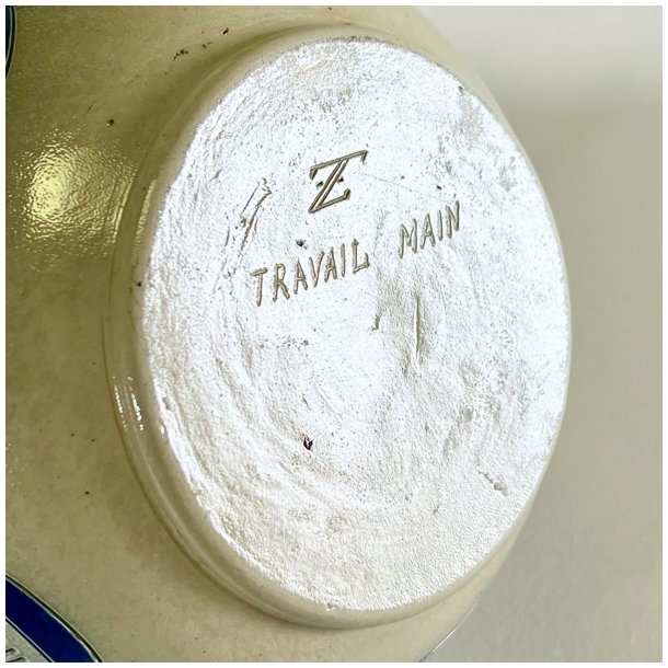 Tekande - hndlavet, saltglaseret 