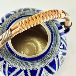 Tekande - hndlavet, saltglaseret 