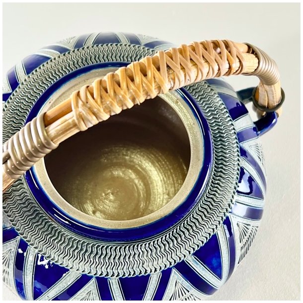 Tekande - hndlavet, saltglaseret 