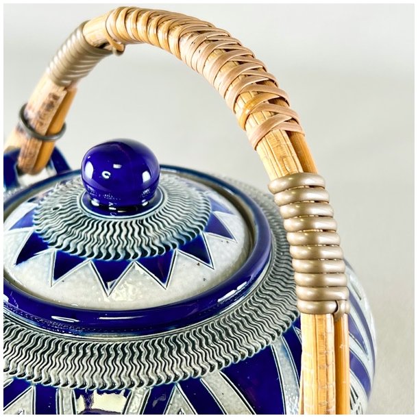 Tekande - hndlavet, saltglaseret 