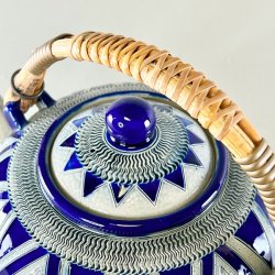 Tekande - hndlavet, saltglaseret 