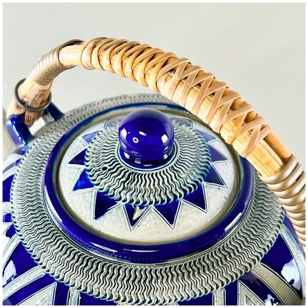 Tekande - hndlavet, saltglaseret 