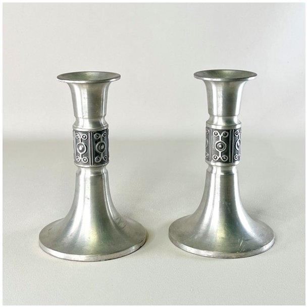 Lysestager (par) tin - Haugrund