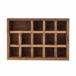 Bakke med rum i genanvendt tr 