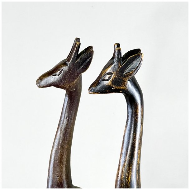 Giraf figur i tr - flere strrelser