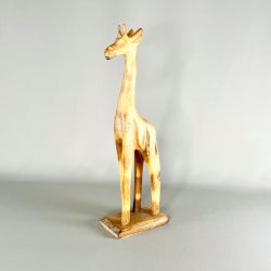 Giraf figur i tr - lys