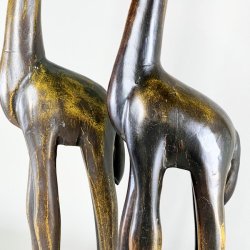 Giraf figur i tr - flere strrelser