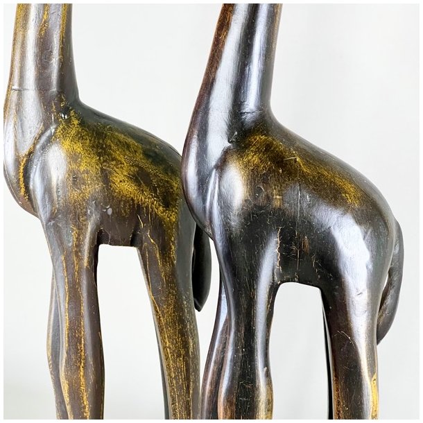 Giraf figur i tr - flere strrelser