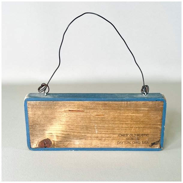 Skilt - Gone to the beach 