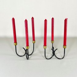 Trearmet mini lysestage til kertelys 