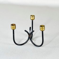 Trearmet mini lysestage til kertelys 