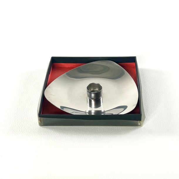 Lysestage i rustfri st�l til kronelys