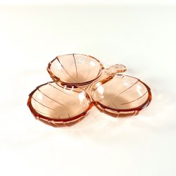 Glassk�l trekl�ver - lyser�dt glas 