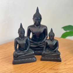 Buddhafigurer (st a' 3 stk) 