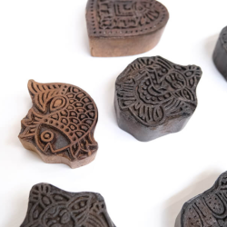 Trykklodser i tr (st a' 3 stk) 