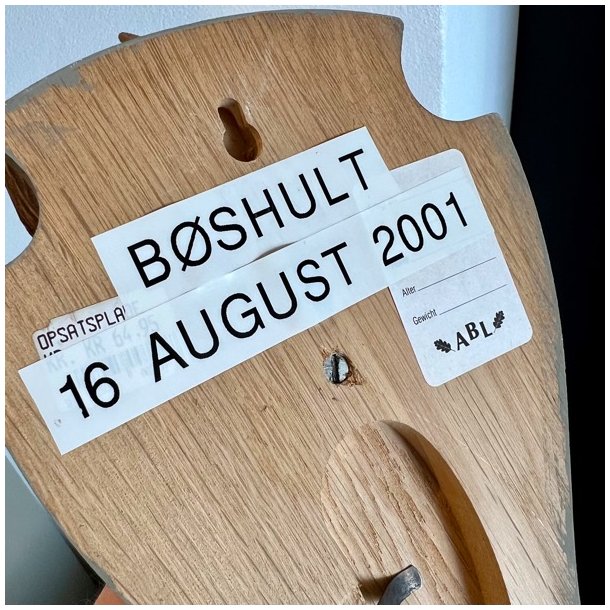 Bukkeopsats p malet plade - jagttrof