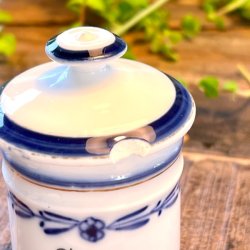 Krydderikrukker (st a' 5 stk) tysk, antik 1880