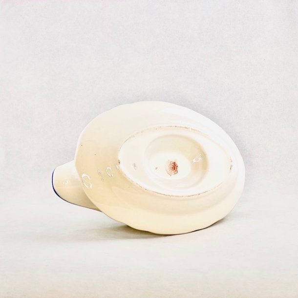 Sovsekande med hank og bl kant, tysk