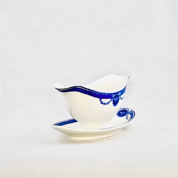 Sovseskl med bl dekoration