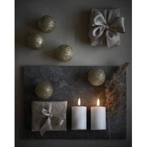 Uyuni LED bloklys Nordic White H7,5 cm