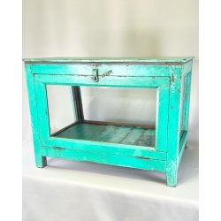 Udstillingsmontre - vintage, grn