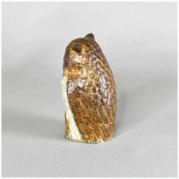 Ugle keramikfigur - slank 