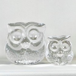 Ugle - krystalglas, Lars Hellsten, SKRUF