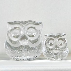 Ugle - krystalglas, Lars Hellsten, SKRUF