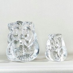 Ugle - krystalglas, Lars Hellsten, SKRUF