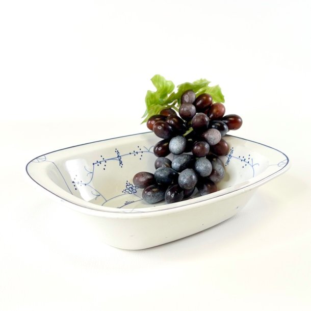 Vintage Villeroy &amp; Boch firkantet sk�l - musselmalet 