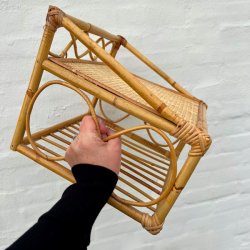 Hylde i bambus og flet 