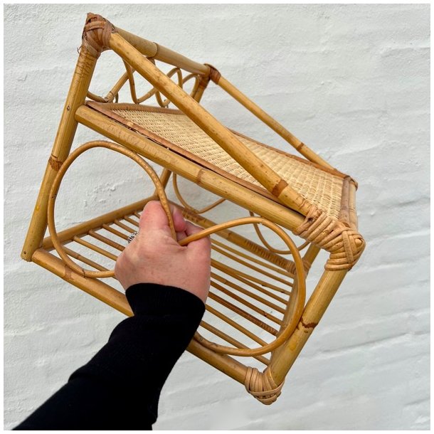 Hylde i bambus og flet 