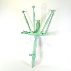 Stumtjener til v�g - mint, H57,5 cm