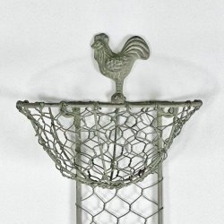 Kurvehylde i fil de fer - fransk