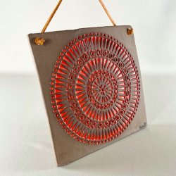 Relief - orange sol, Alingss Keramik