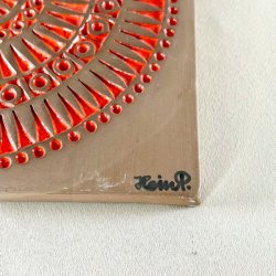 Relief - orange sol, Alingss Keramik