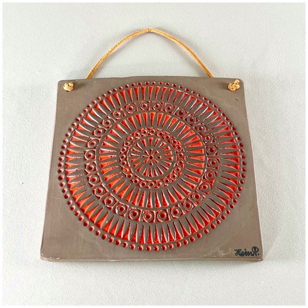 Relief - orange sol, Alingss Keramik