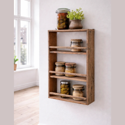 V�ghylde i genbrugstr� H60 cm