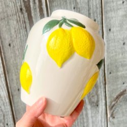 Vase m/citroner